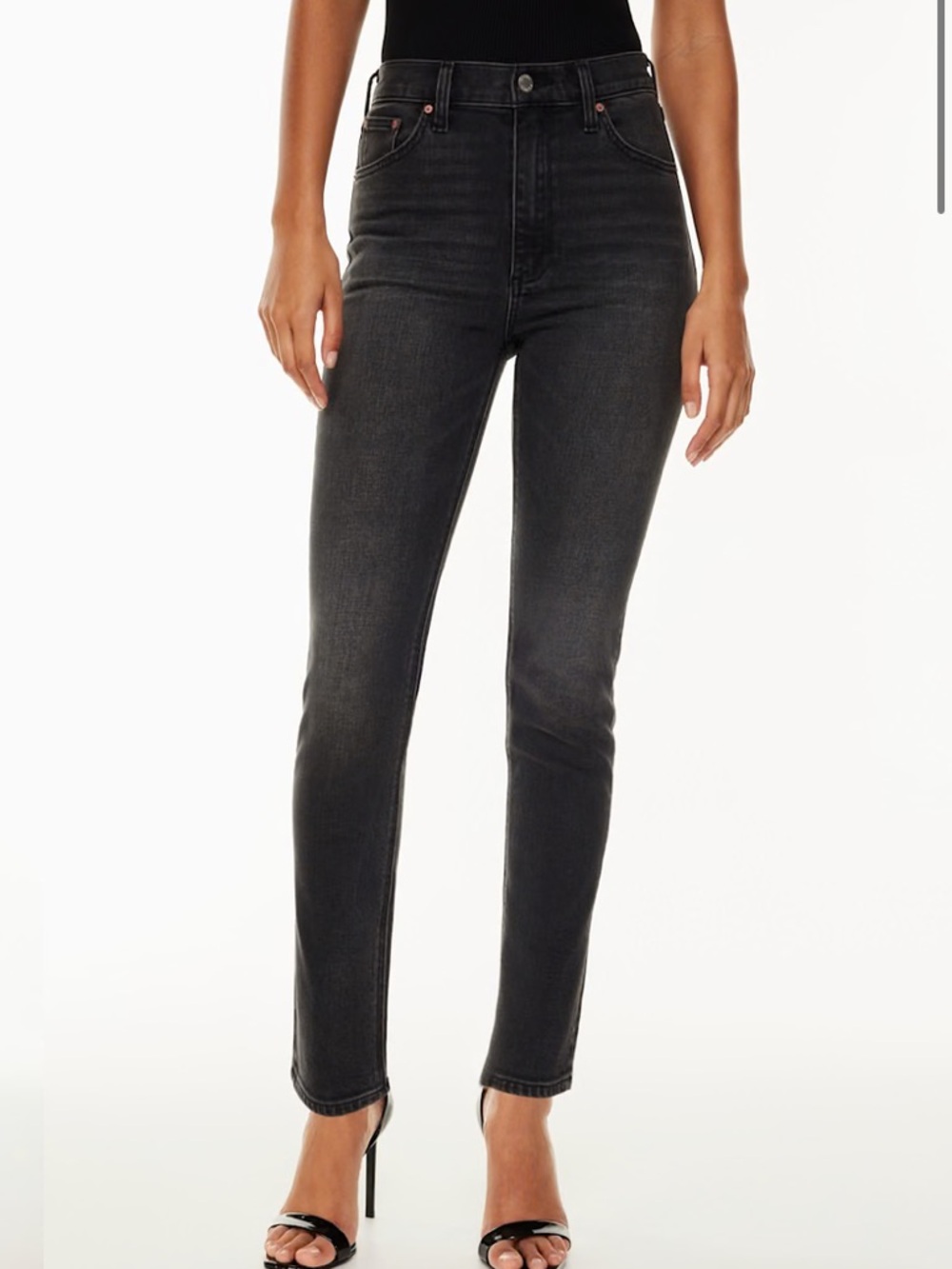 Aritzia Denim Forum The 80s Bardot High Rise Slim Jeans